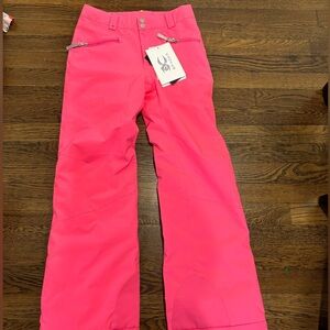 NWT Spyder Vixen Tailored Snow Pants Hot Pink